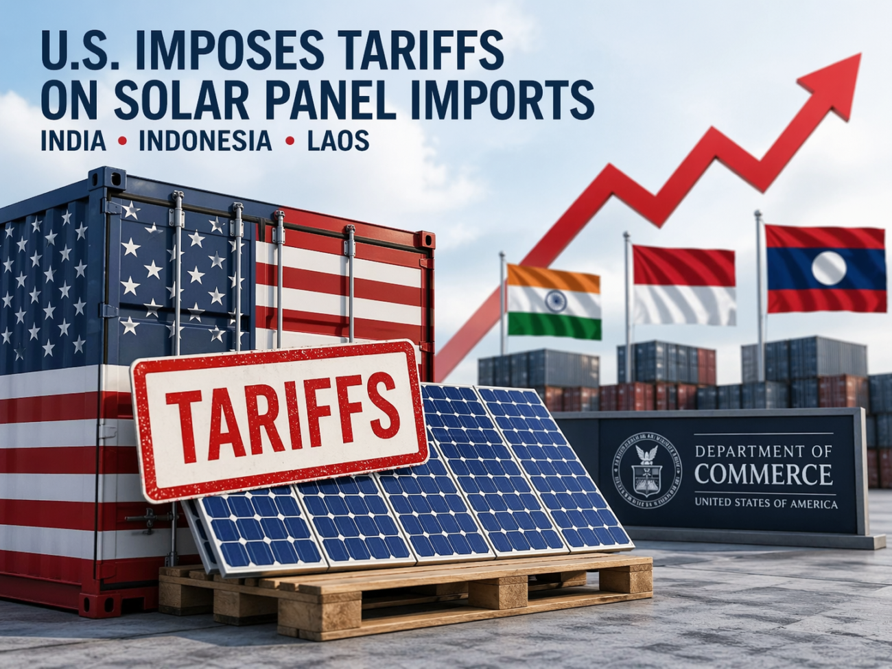 U.S. Imposes Tariffs on Solar Panels