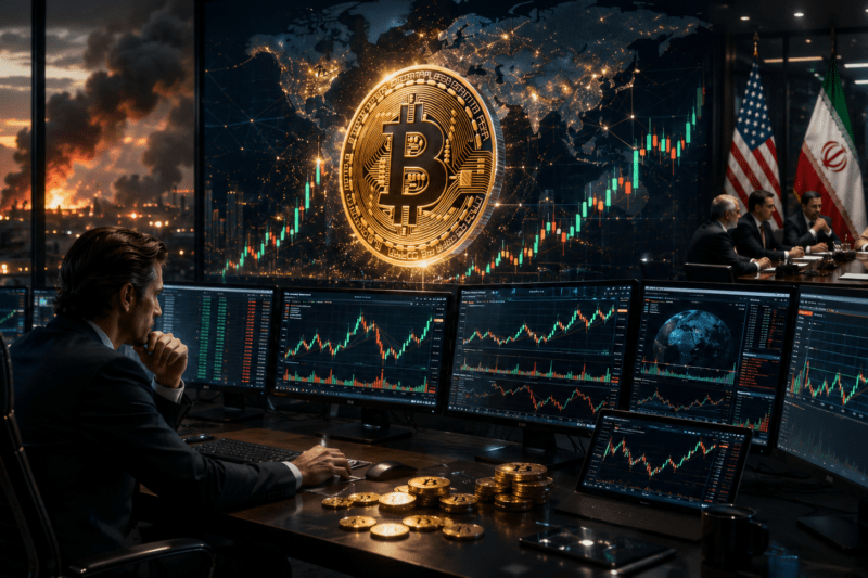 Bitcoin Holds Above 64,000 Amid Geopolitics and Rising Bullish Options Positions