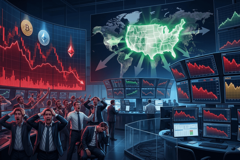 Weekly Economic Calendar Review: June 1–7, 2026 — Crypto Crash, Dollar Strength, and a Historic Nasdaq Selloff
